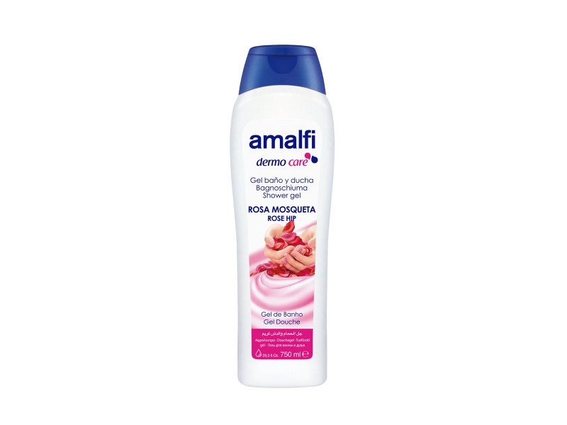 AMALFI SHOWER GEL 750ML (ROSE)